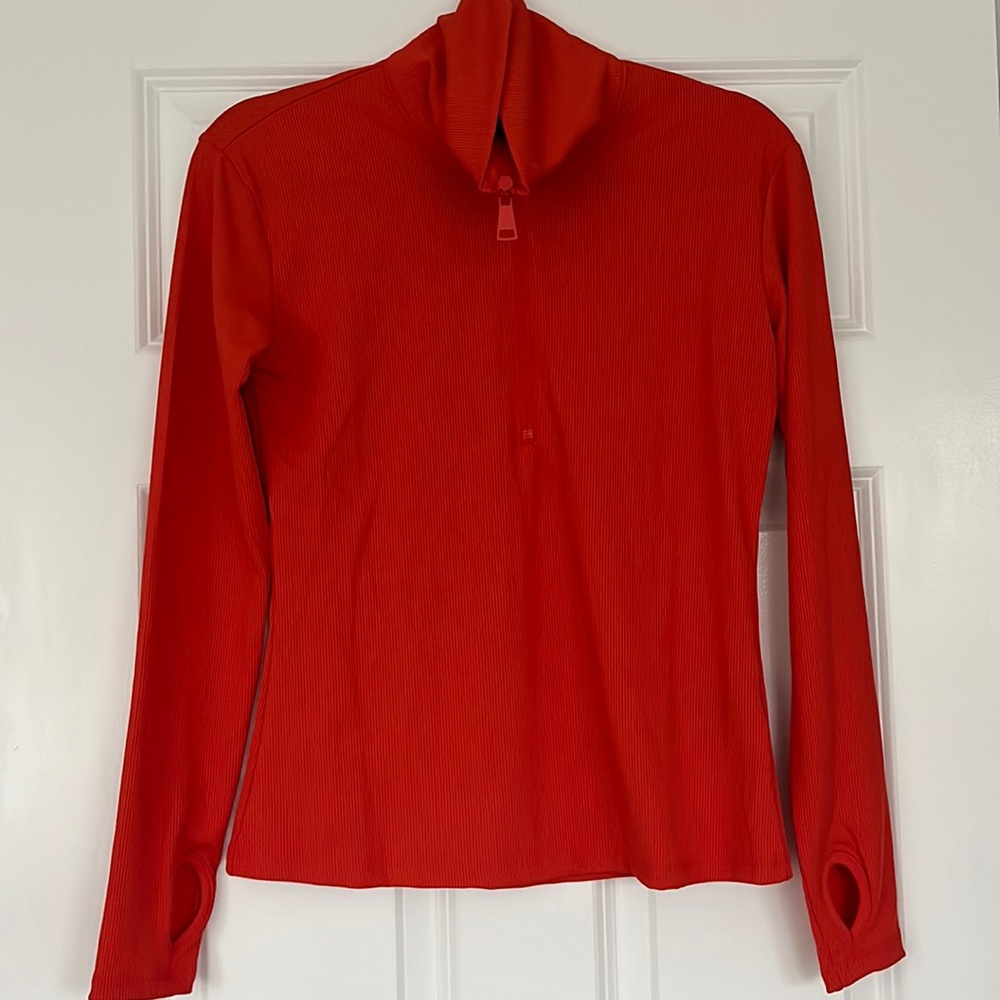 NWT active quarter zip funnel neck shirt